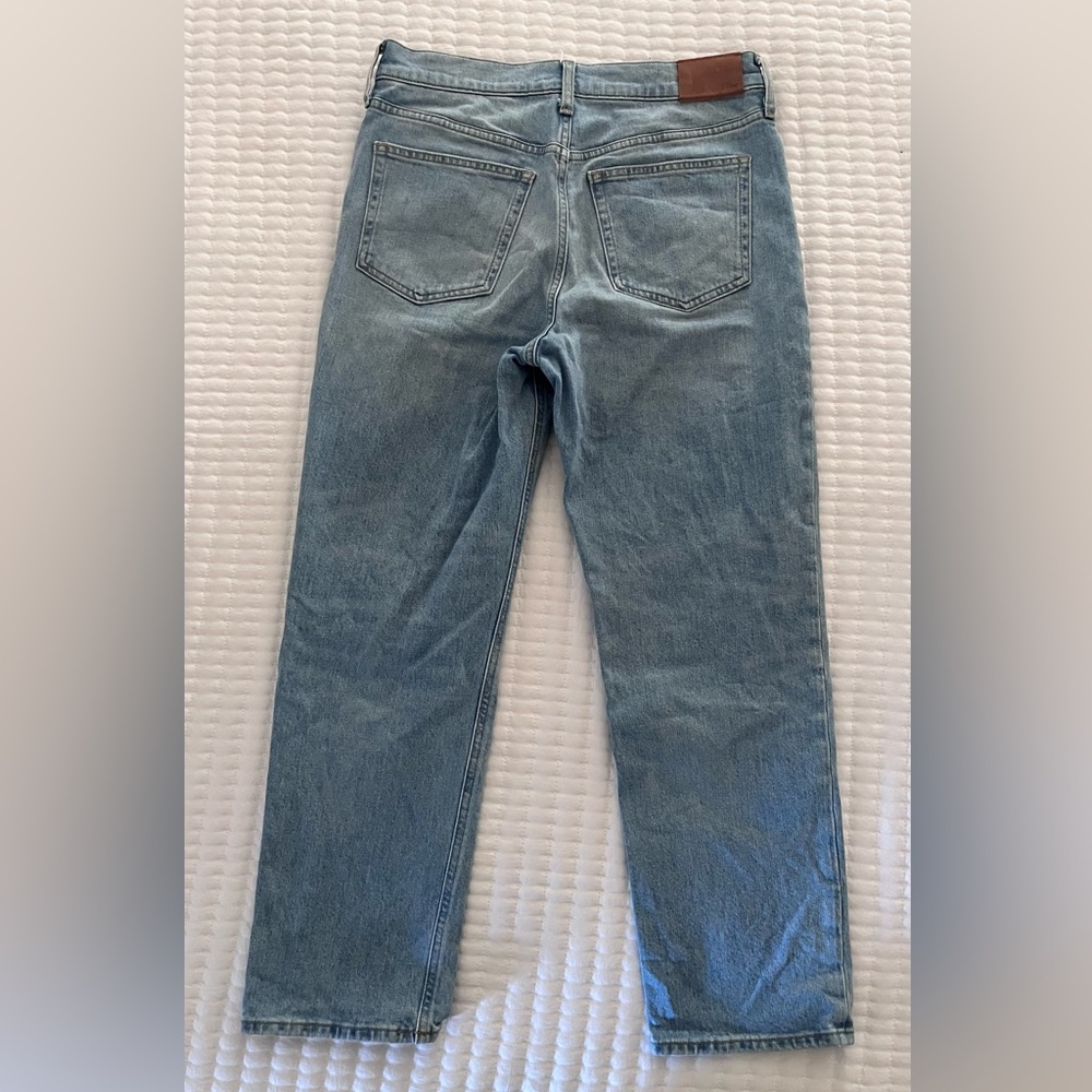 J.Crew Women’s Classic Straight High Rise Jeans - Size 28 - Picture 5 of 9
